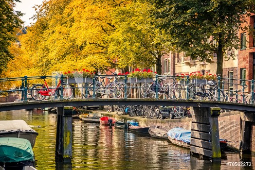 Bild på Canal in Amsterdam